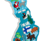Suomineito kumimagneetti FIN