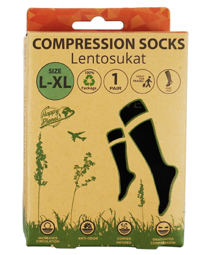 Lentosukat L-XL -Koko