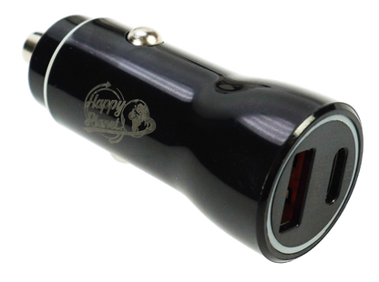 Autolaturi USB-C PD18w ja USB-A QC 18W