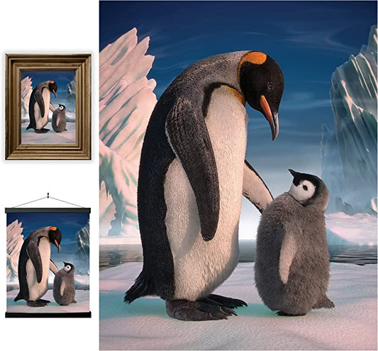 3D LiveLife Pictures - Penguin Son