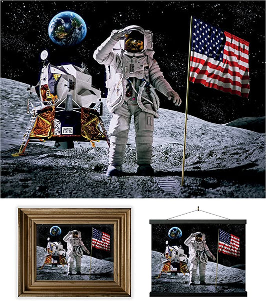 3D LiveLife Pictures - Moon Landing