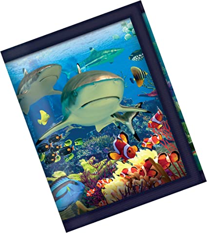 3D LiveLife Wallets - Shark Reef