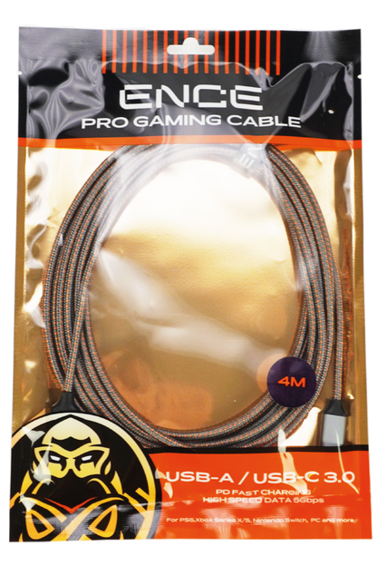 Gaming USB-A - USB-C cable (4m)