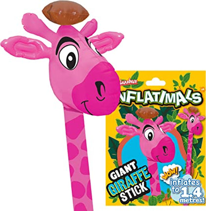Inflatimals - Giant Pink Giraffe Stick