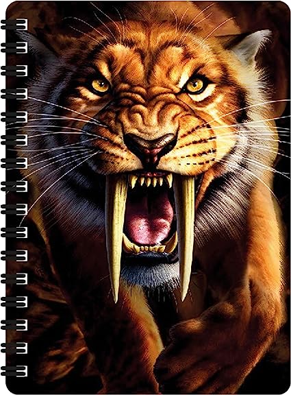 3D LiveLife Jotters - Sabertooth