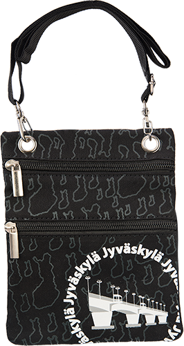 Jyväskylä Passilaukku Musta