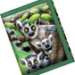 3D LiveLife Wallets - Ring-Tailed Lemurs