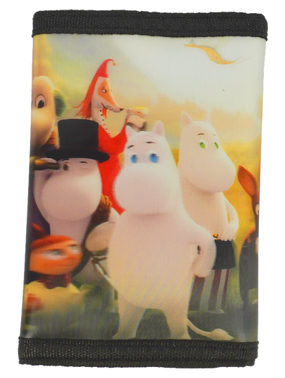 Muumit 3D Lompakko Muumiperhe