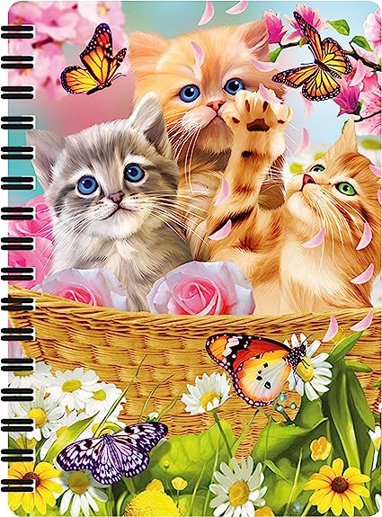 3D LiveLife Jotters - Kitten Fun Time