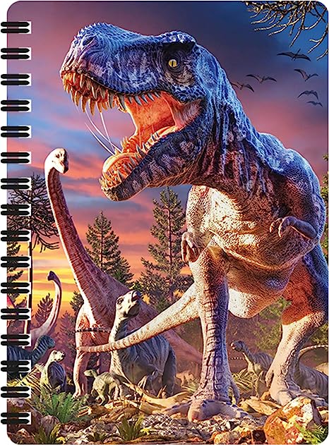 3D LiveLife Jotters - T-Rex Attack
