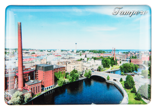 Tampere Ilmakuva Magneetti Suorakaide TAM