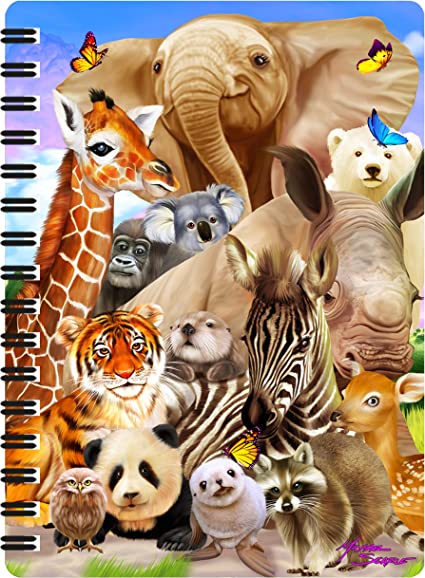 3D LiveLife Jotters - Wild Smile