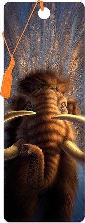 3D LiveLife Bookmarks - Mammoth