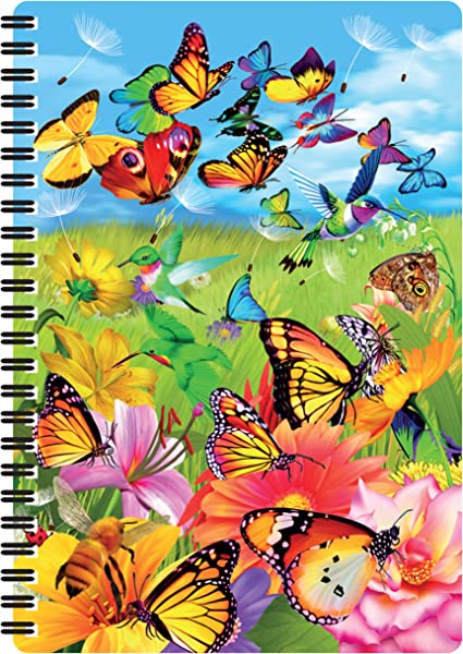 3D LiveLife Notebooks - Butter Flutter
