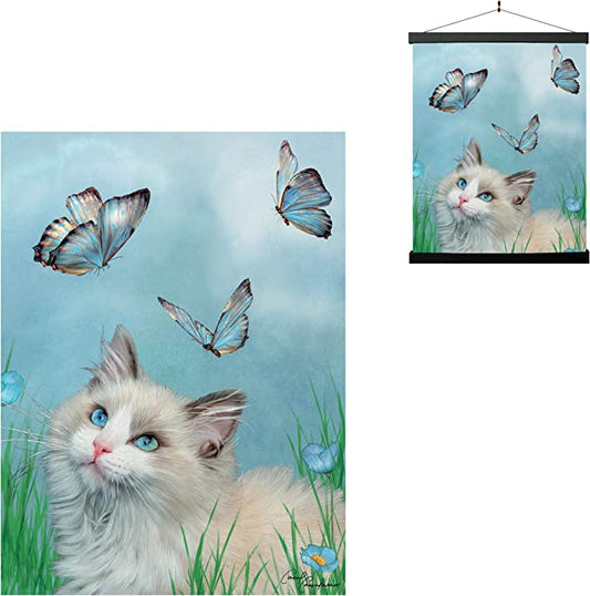 3D LiveLife Pictures - Ragdoll & Butterflies