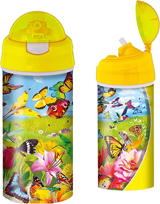 3D LiveLife Drinking Bottles - Butter Flutter