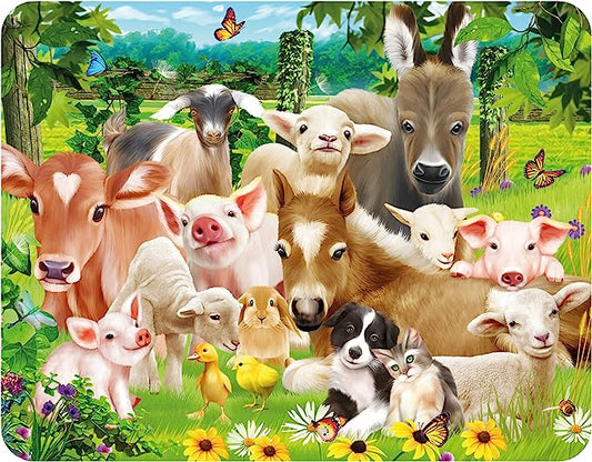 3D LiveLife Magnets - Baby Farm Animals