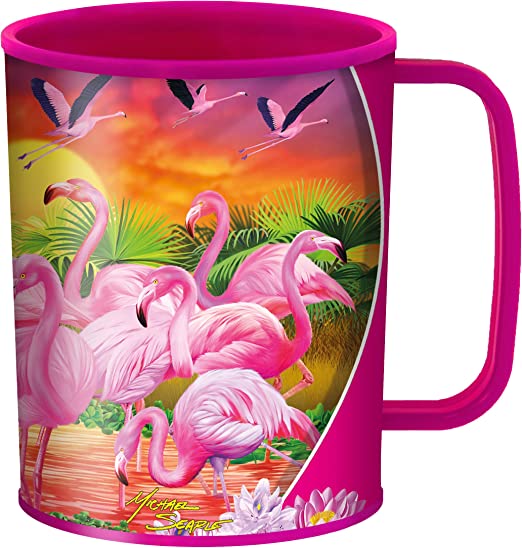 3D LiveLife Cups - Flamingo Lingo