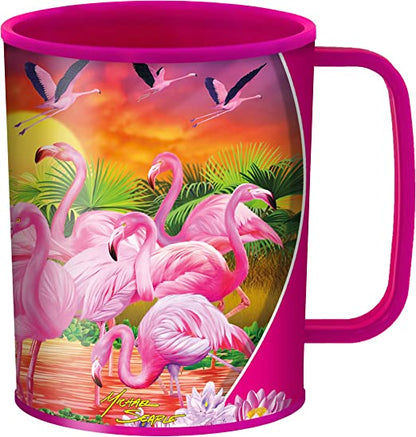3D LiveLife Cups - Flamingo Lingo