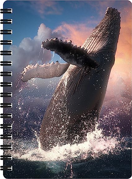 3D LiveLife Jotters - Whale Jump