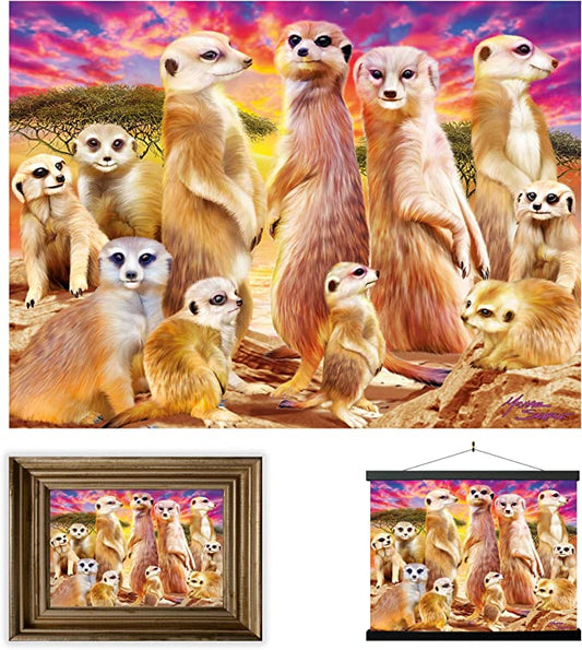 3D LiveLife Pictures - Cool Meerkats