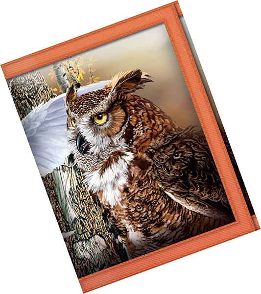 3D LiveLife Wallets - Owl Woods