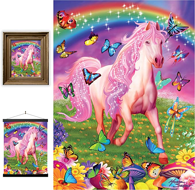 3D LiveLife Pictures - Pink Pony Dazzle