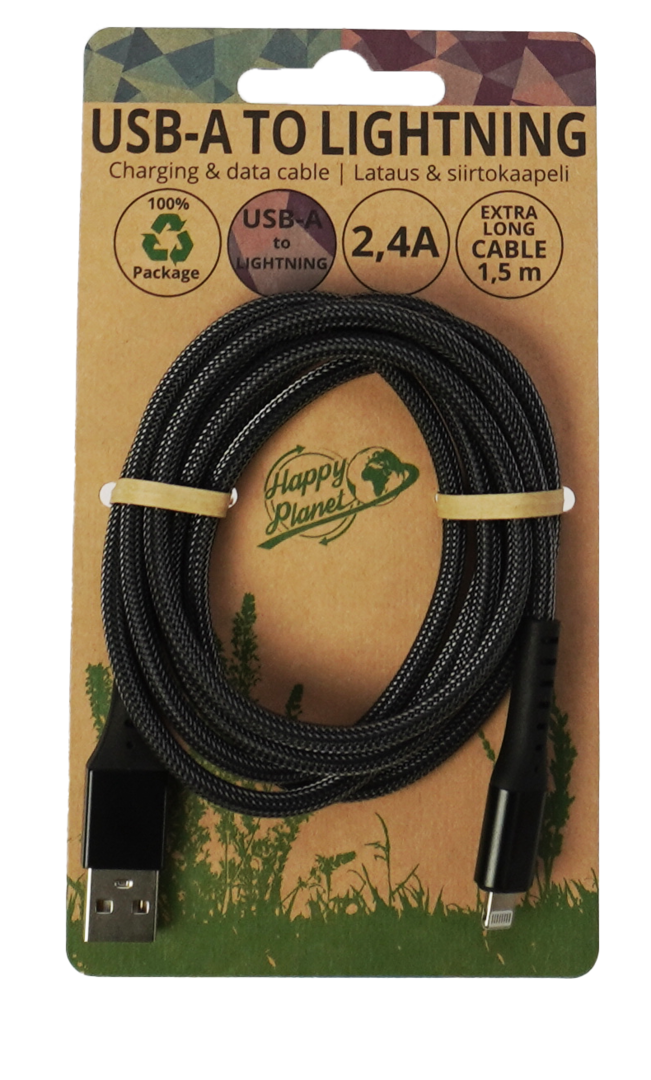 USB-A to Lightning Charging Cable 1,5m