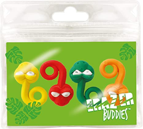 Eraser Buddies - Snakes