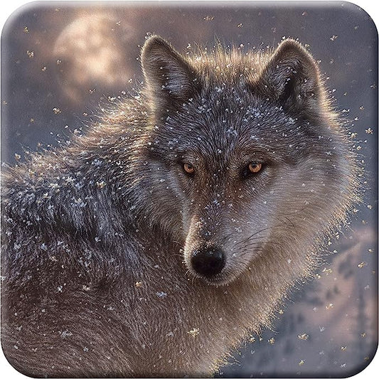 3D LiveLife Coasters - Lone Wolf