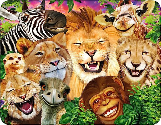 3D LiveLife Magnets - Safari Smiles