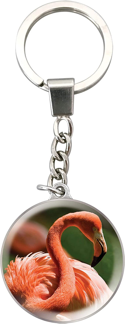 Magnidome Keychains - Flamingo
