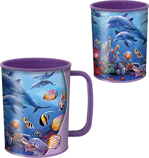 3D LiveLife Cups - Seahorse Kingdom