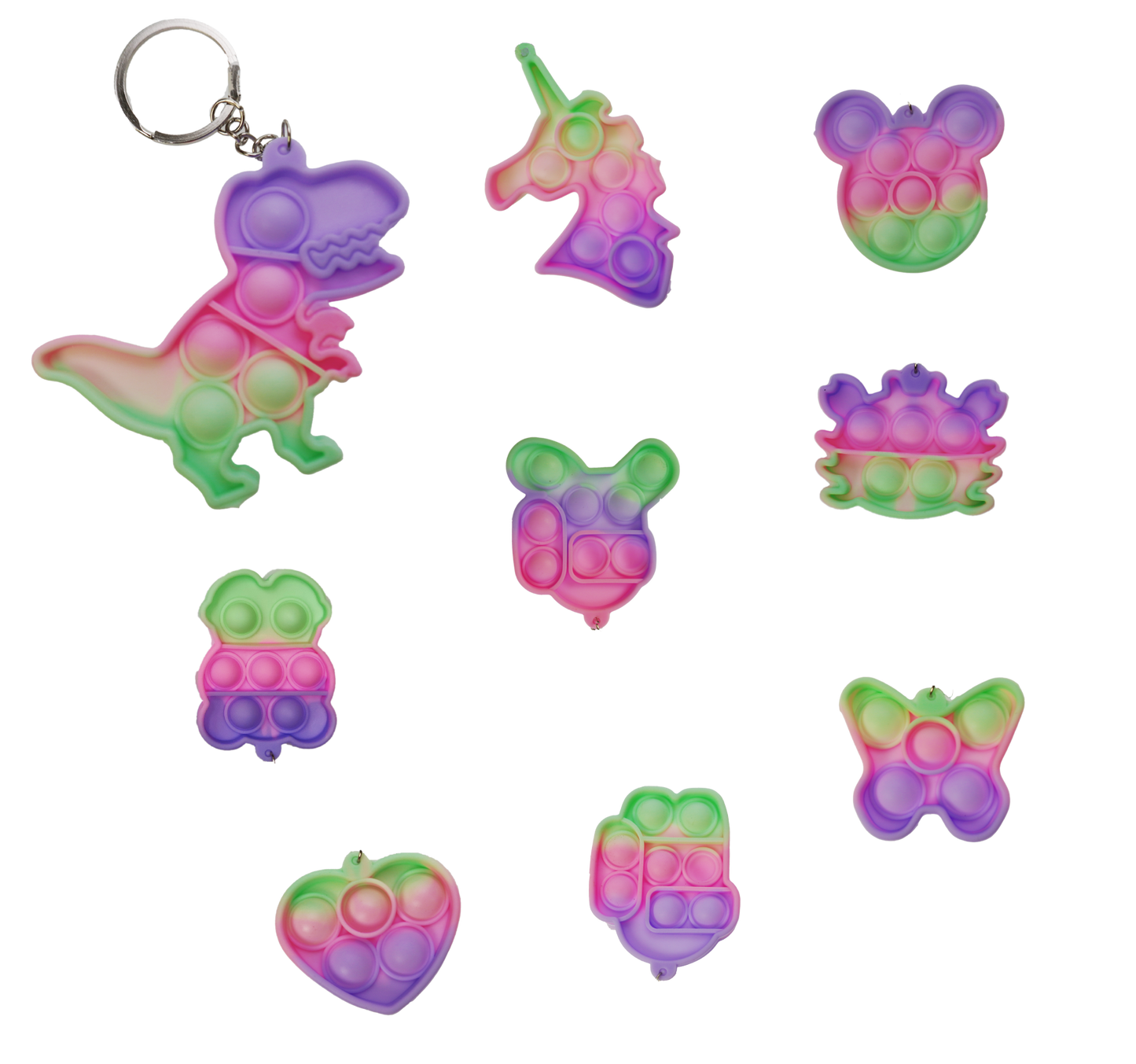 Bubble Pop It -avaimenperä