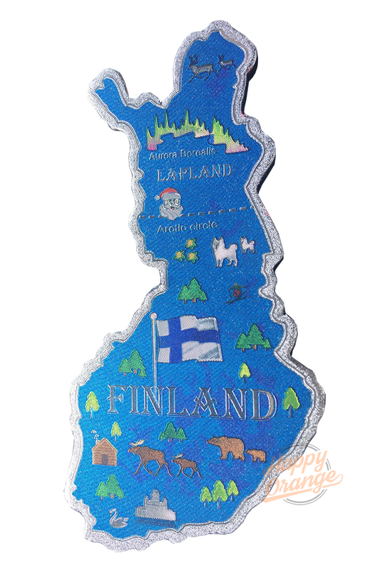 Suomen Kartta Alumiinimagneetti FIN LAP