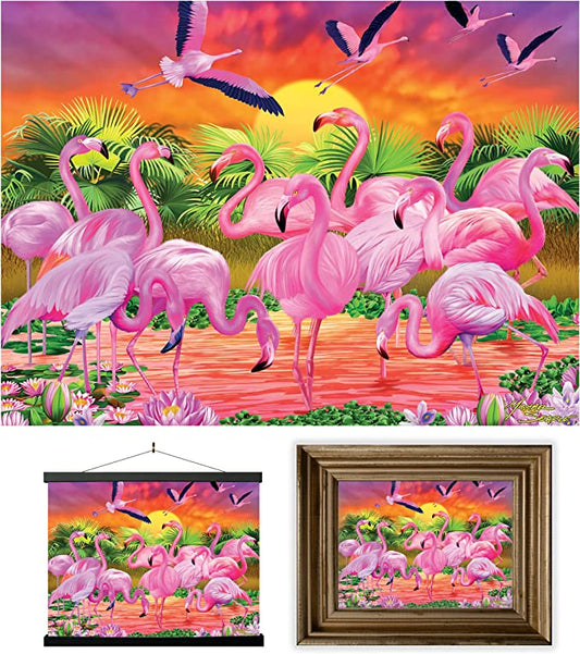 3D LiveLife Pictures - Flamingo Lingo