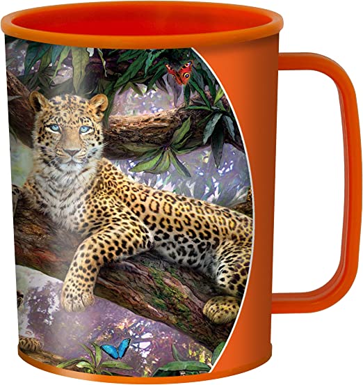 3D LiveLife Cups - Treetop Leopards
