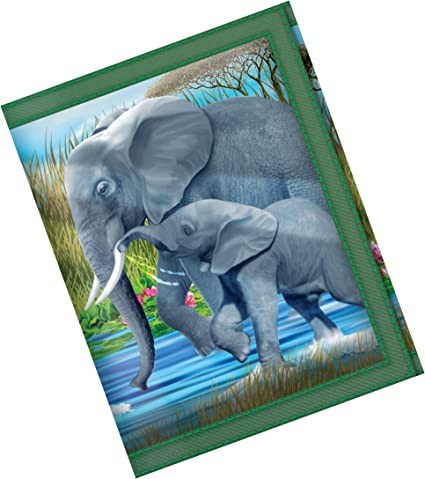 3D LiveLife Wallets - Pachyderm Pals