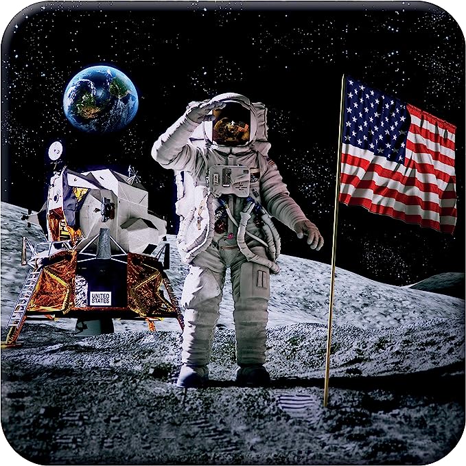 3D LiveLife Coasters - Moon Landing