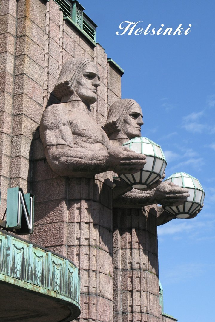 Postikortti Rautatieasema
