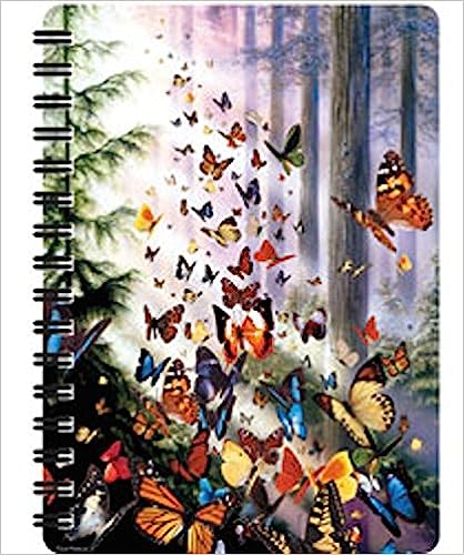3D LiveLife Jotters - Butterfly Woods