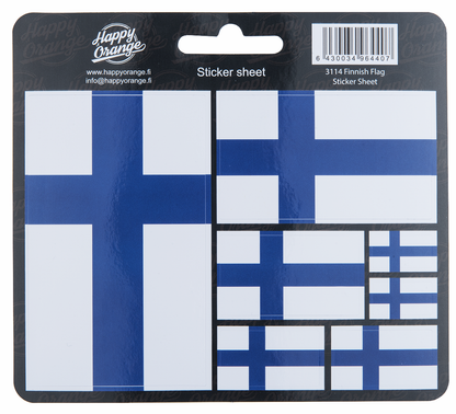 Suomen Lippu Tarra-arkki FIN
