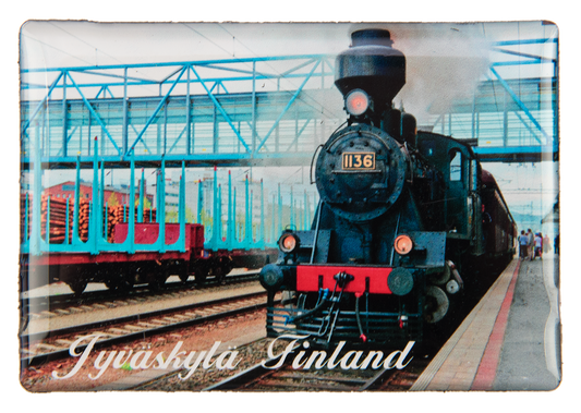 Jyväskylä Magneetti Suorakaide Juna-aseman Museo