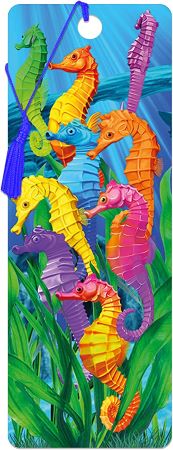 3D LiveLife Bookmarks - Hilarious Hippocampus