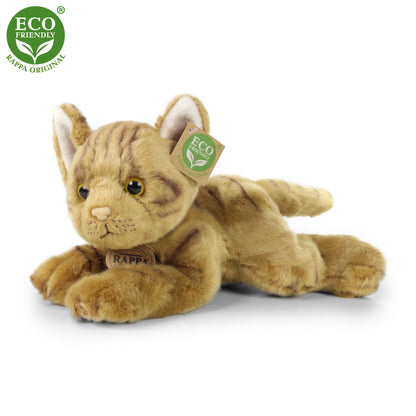 Plush brown cat 30 cm