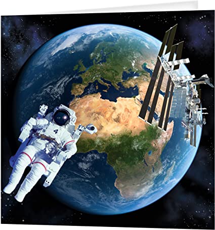3D LiveLife Greetings Cards - Earth From Space