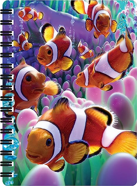 3D LiveLife Jotters - Clown Fish